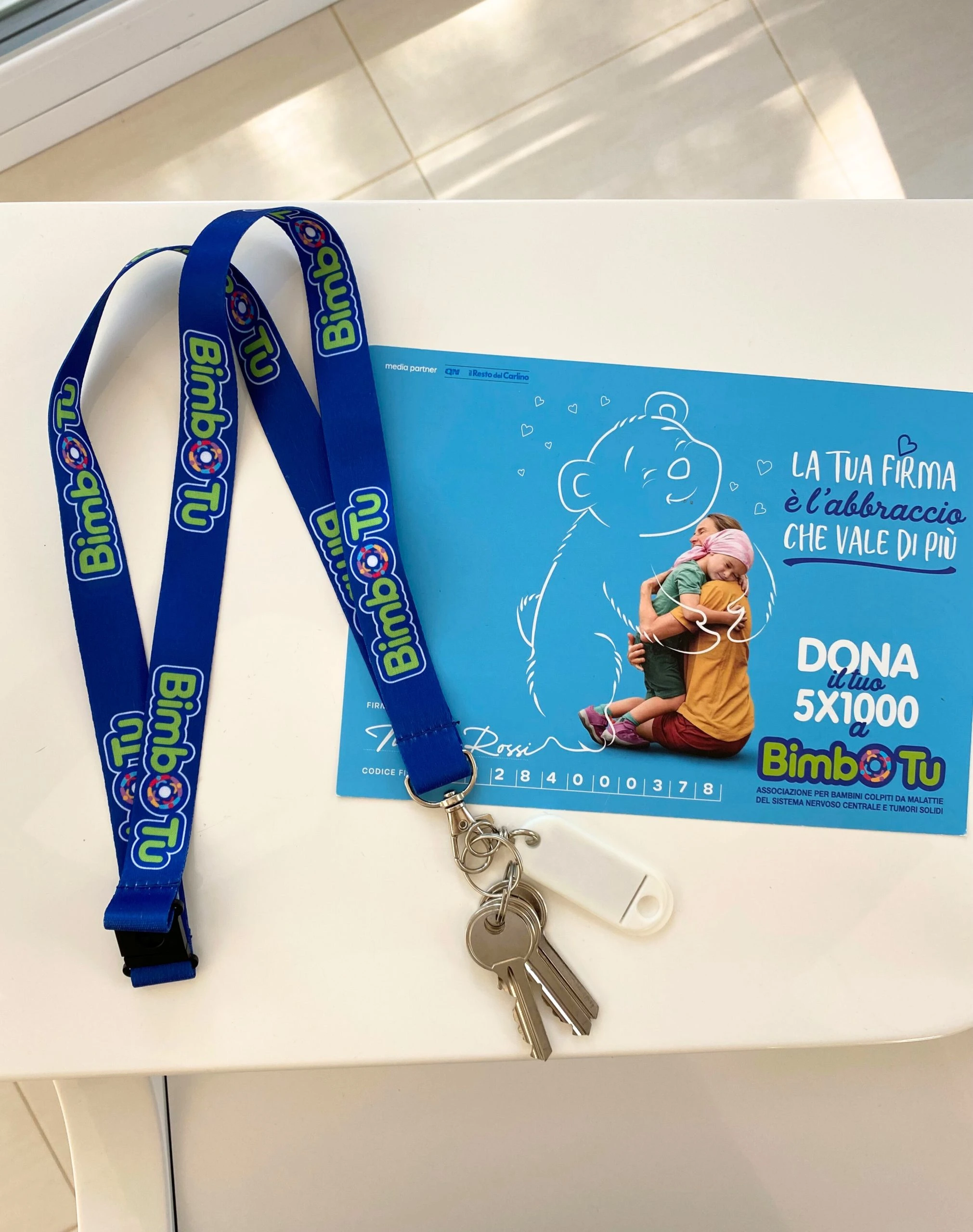 Laynard portachiavi Bimbo Tu