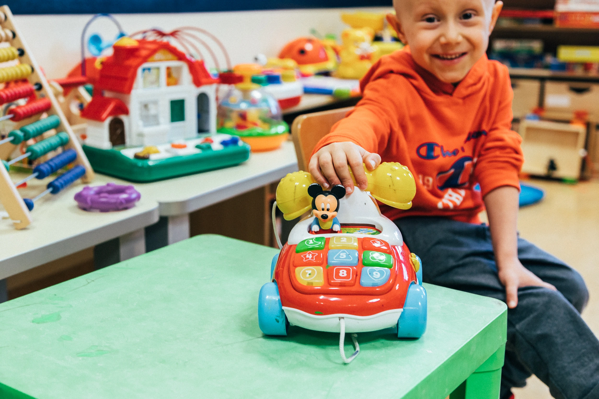 Un laboratorio in reparto